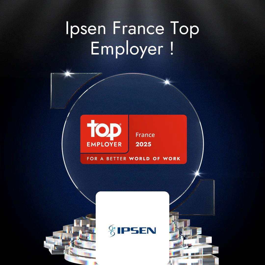 Ipsen certifié Top Employer 2025